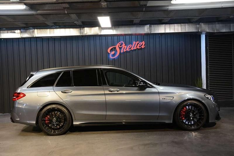 Usado Mercedes C63 AMG AMG 510 CV (375 kW) 2019 Gris Berlina