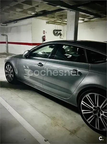 Usado Audi A7 Sportback 245 CV (180 kW) 2012 Gris / plata Utilitario