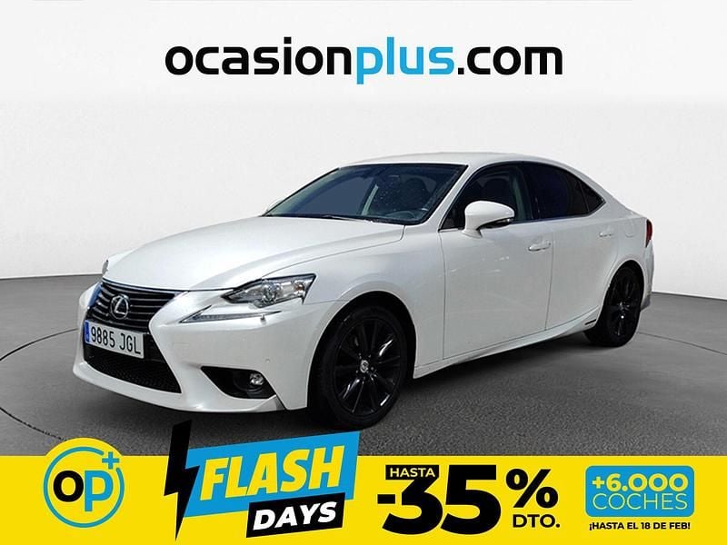 Usado Lexus IS300h Executive Line 223 CV (164 kW) 2015 Blanco Berlina