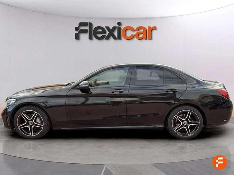 Usado Mercedes C200 160 CV (117 kW) 2019 Negro Berlina