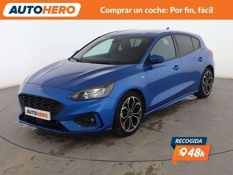 Azul Usado 2021 Ford Focus ST-Line Berlina | 14.181 € (Precio justo) - Imagen 1/3