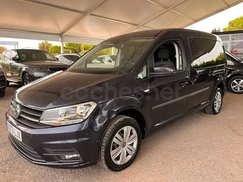 Usado VW Caddy Trendline 102 CV (75 kW) 2020 Azul Monovolumen