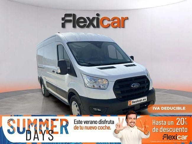 Blanco Usado 2022 Ford Transit Berlina | 23.990 € (Precio justo) - Imagen 1/4