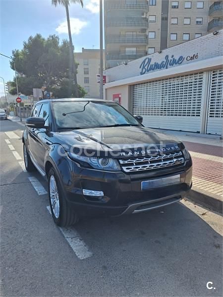 Negro Usado 2012 Land Rover Range Rover evoque Prestige SUV | 19.500 € (Un poco caro) - Imagen 1/4