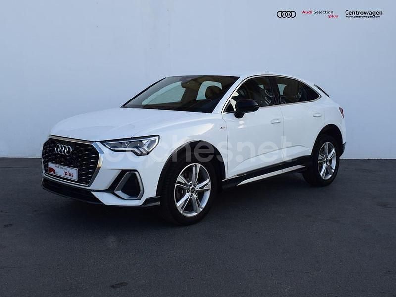 Blanco Usado 2022 Audi Q3 Sportback S-Line SUV | 43.146 € (Precio justo) - Imagen 1/4