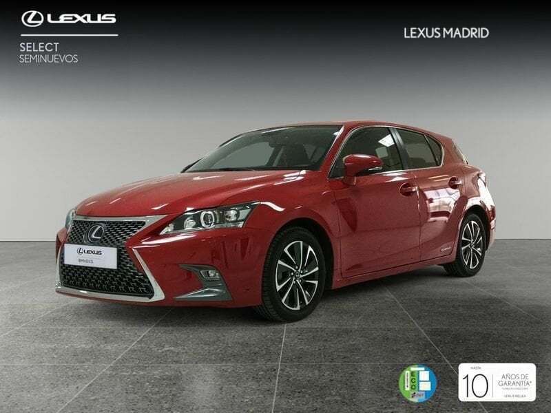 Usado Lexus CT200h Executive Line 136 CV (100 kW) 2021 Rojo Utilitario