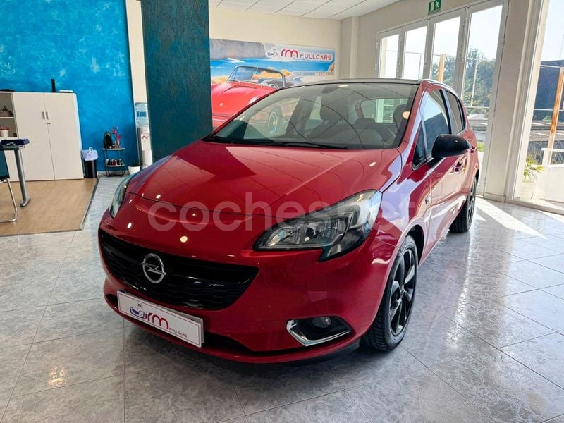 Rojo Usado 2017 Opel Corsa Selective Berlina | 9995 € (Precio justo) - Imagen 1/4