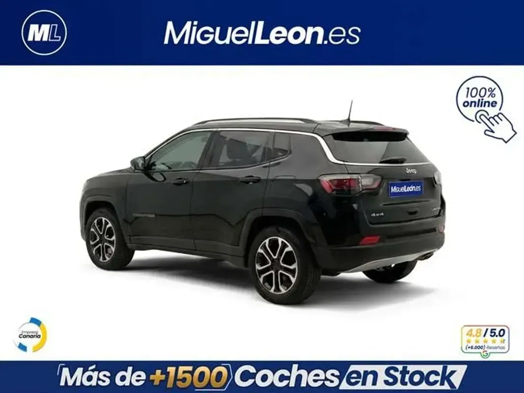 Usado Jeep Compass Limited 131 CV (96 kW) 2023 Negro SUV