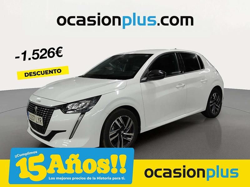 Blanco Usado 2022 Peugeot 208 Allure Utilitario | 16.790 € (Caro) - Imagen 1/4