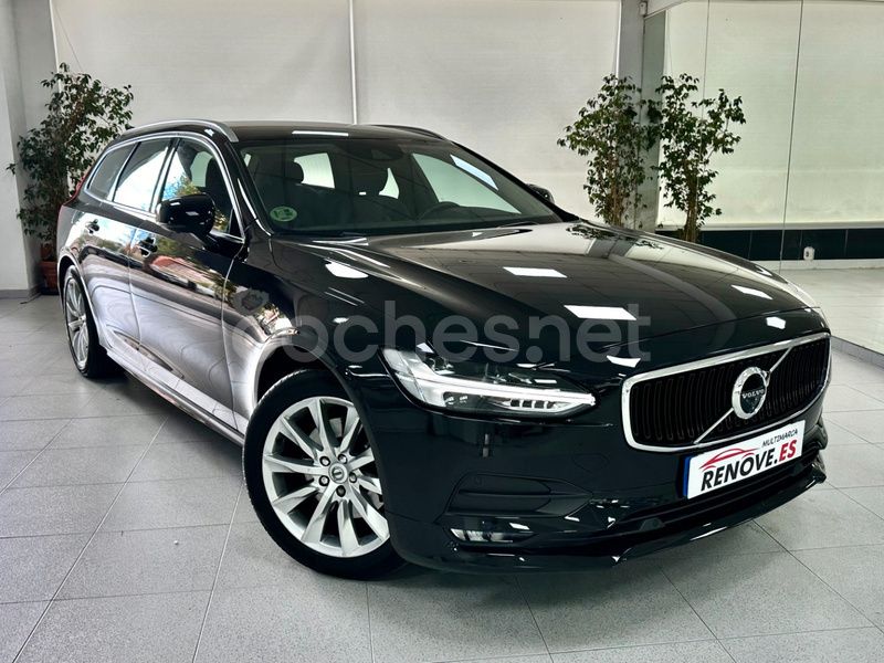 Negro Usado 2021 Volvo V90 Momentum Familiar | 27.900 € (Precio justo) - Imagen 1/4