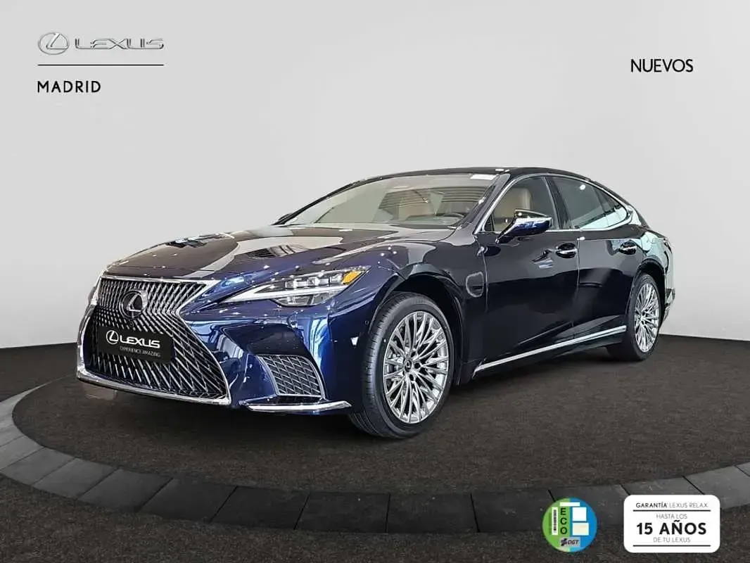 Nuevo Lexus LS500h Luxury Line 359 CV (264 kW) 2026 Azul Berlina