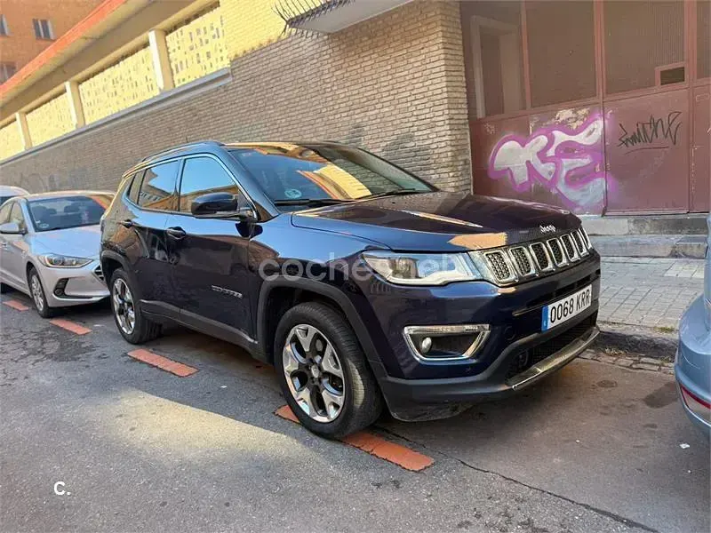 Usado Jeep Compass Longitude 140 CV (102 kW) 2018 Azul SUV