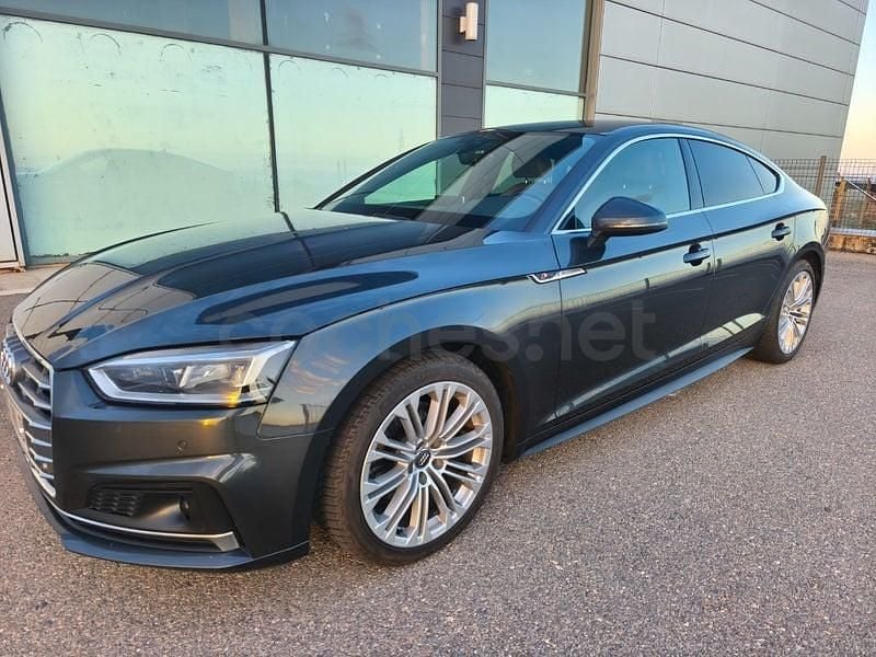 Usado Audi A5 Sportback 163 CV (119 kW) 2020 Gris / plata Utilitario