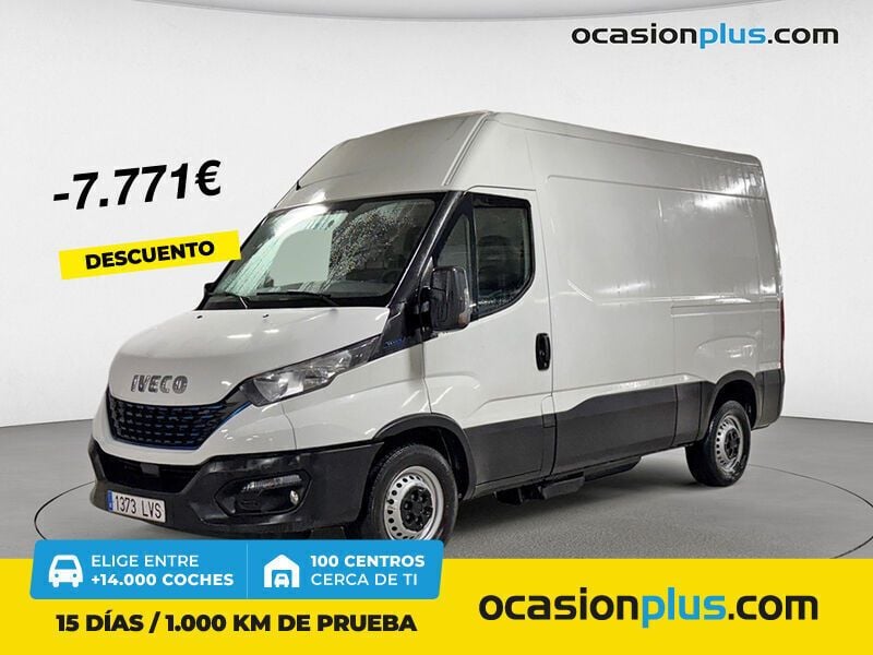 Blanco Usado 2021 Iveco Daily Berlina | 22.900 € (Buen precio) - Imagen 1/4