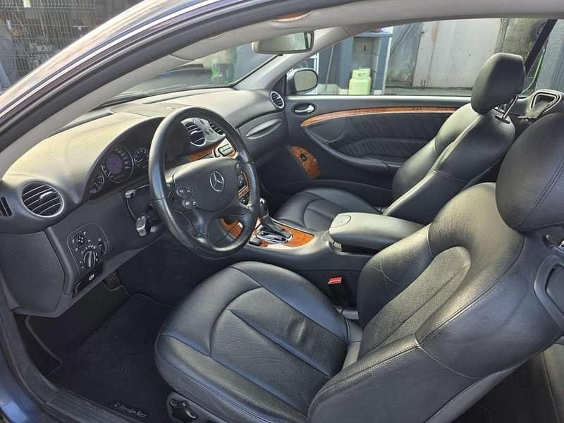 Usado Mercedes CLK200 163 CV (119 kW) 2005 Azul Coupe