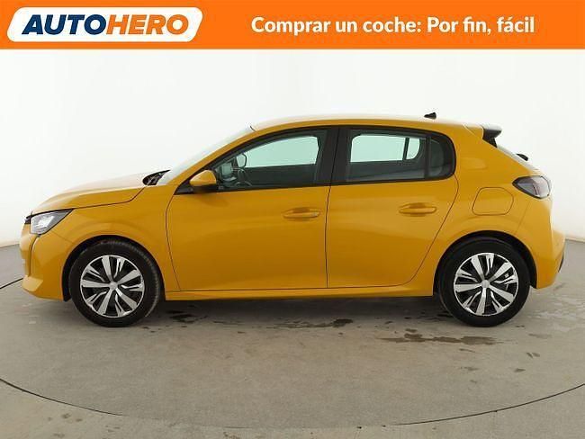Usado Peugeot 208 Active 101 CV (74 kW) 2020 Amarillo Utilitario