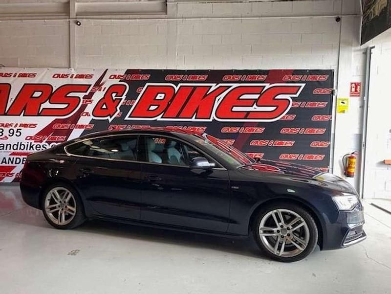 Usado Audi Coupé S-Line 173 CV (127 kW) 2014 Azul Coupe