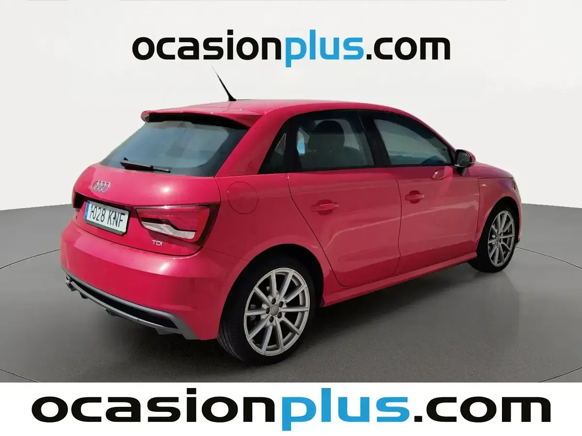 Usado Audi A1 S-Line 90 CV (66 kW) 2018 Rojo