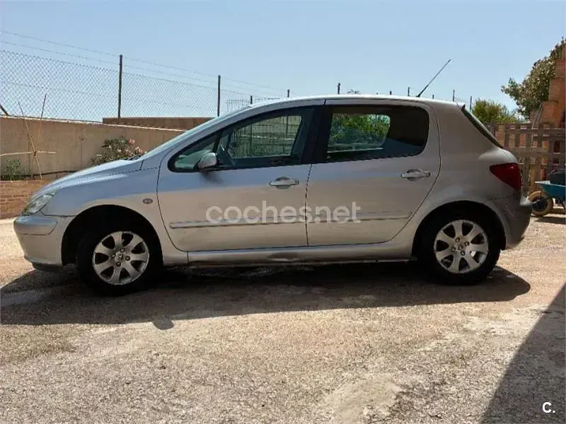 Usado Peugeot 307 110 CV (80 kW) 2005 Gris / plata Berlina