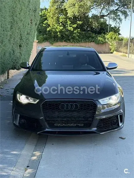 Usado Audi A6 204 CV (150 kW) 2012 Negro Berlina
