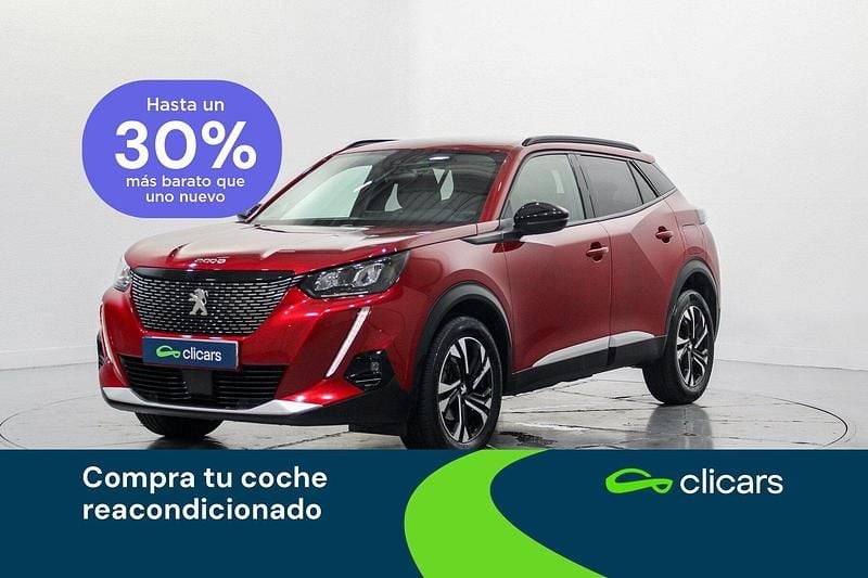 Rojo Usado 2022 Peugeot 2008 Allure SUV | 17.990 € (Precio justo) - Imagen 1/4