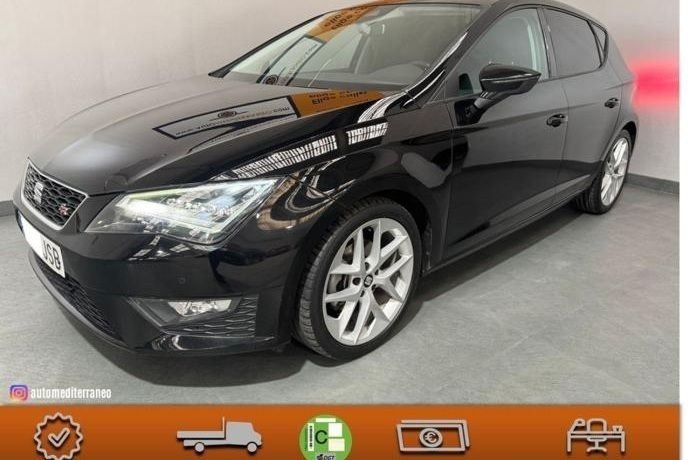 Negro Usado 2016 Seat Leon FR Utilitario | 16.490 € (Un poco caro) - Imagen 1/4