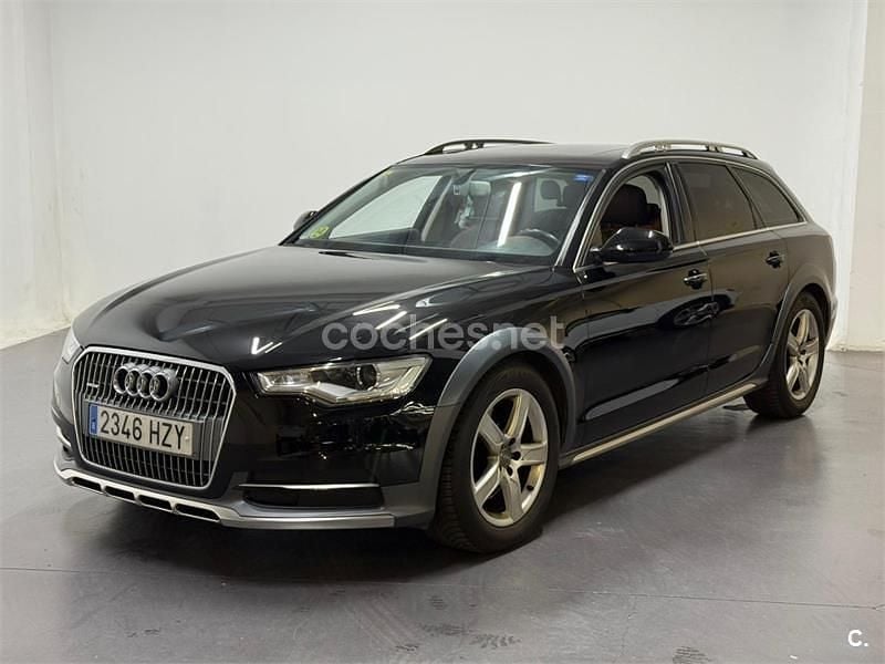Usado Audi A6 Allroad 204 CV (150 kW) 2014 Negro Familiar