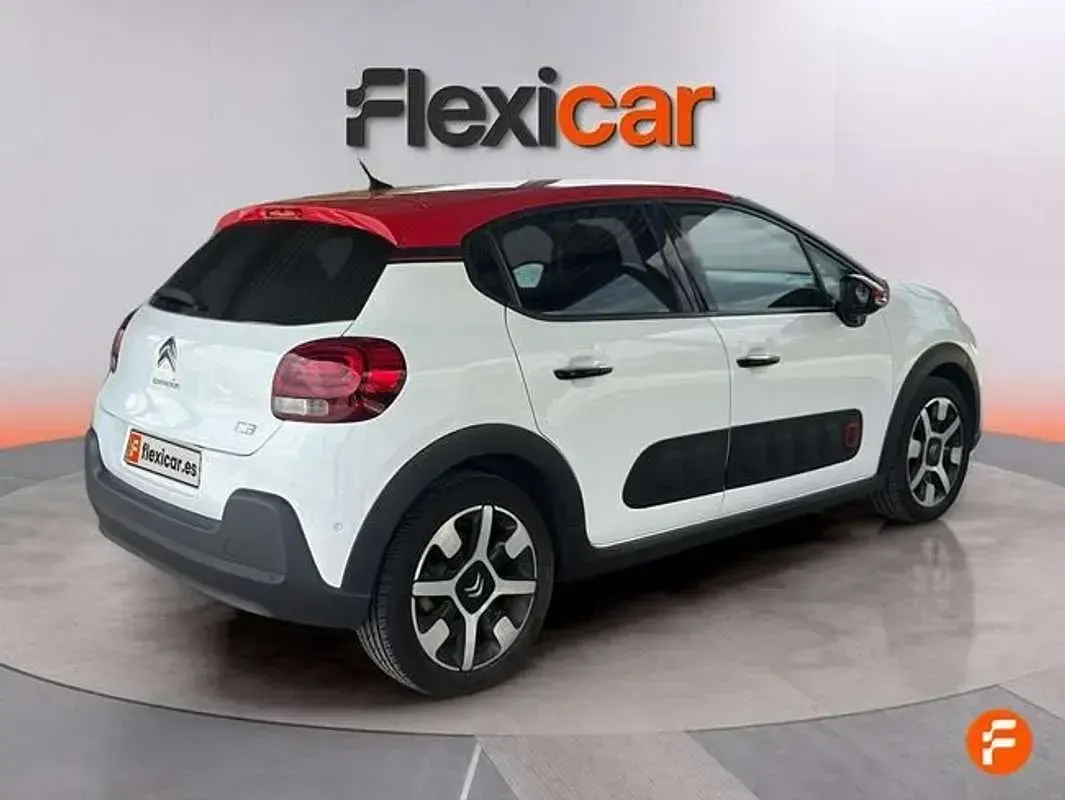 Usado Citroën C3 PureTech 82 CV (60 kW) 2018 Blanco Utilitario