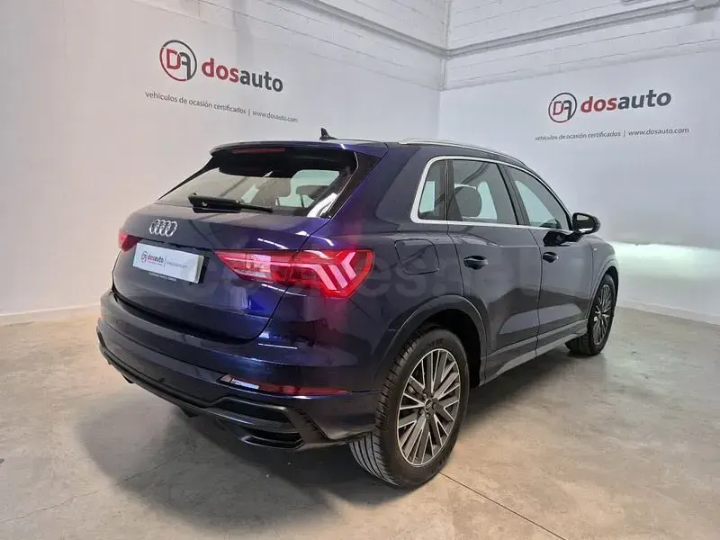 Usado Audi Q3 S-Line 150 CV (110 kW) 2021 Azul SUV