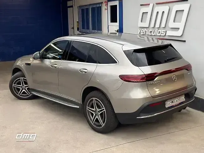 Usado Mercedes EQC400 300 kW (408 CV) 2022 Gris SUV
