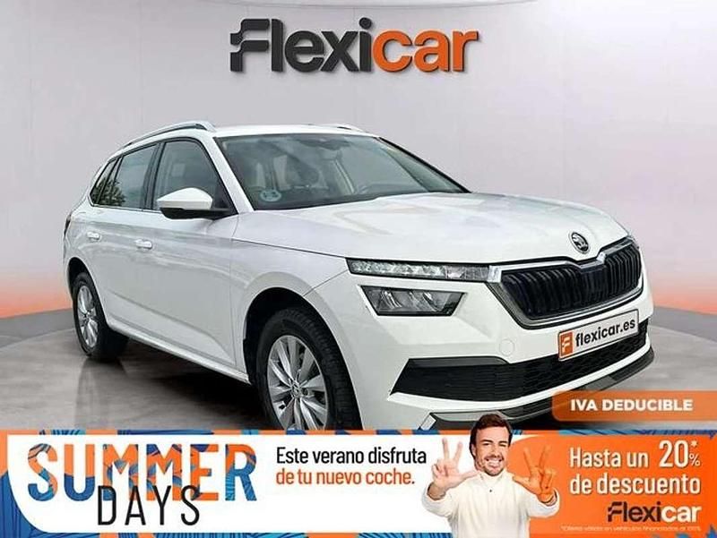 Blanco Usado 2021 Skoda Kamiq Ambition SUV | 16.990 € (Buen precio) - Imagen 1/4