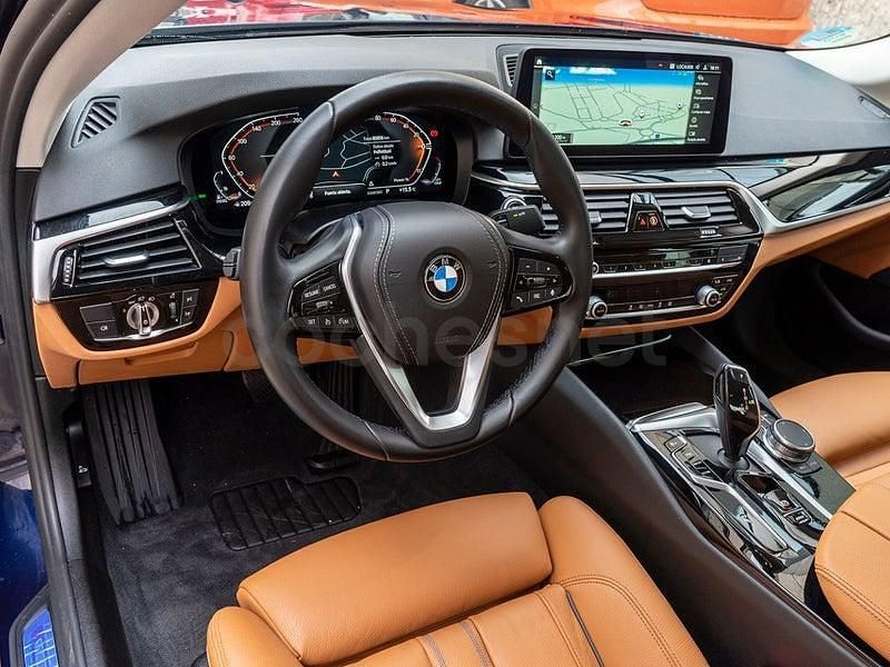 Usado BMW 520 Sport Line 190 CV (139 kW) 2021 Azul Berlina