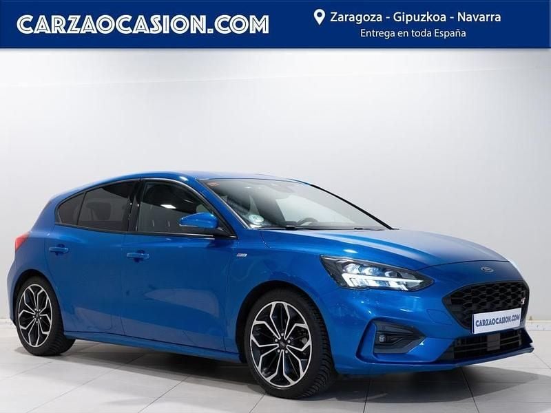 Azul Usado 2025 Ford Focus ST-Line Berlina | 15.995 € (Super precio) - Imagen 1/4
