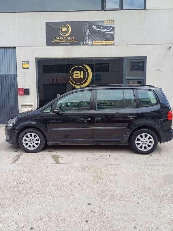 Negro Usado 2012 VW Touran Advance Monovolumen | 8800 € (Buen precio) - Imagen 1/4