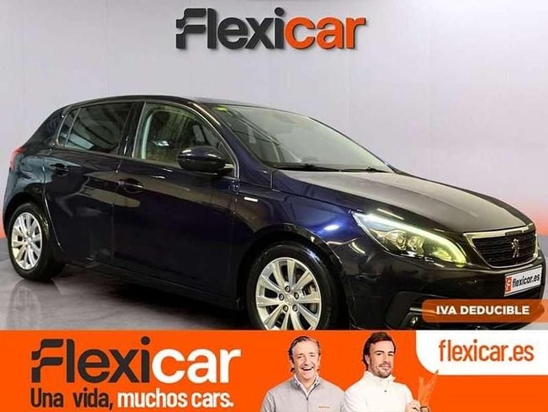 Azul Usado 2020 Peugeot 308 Allure Familiar | 8490 € (Precio justo) - Imagen 1/4