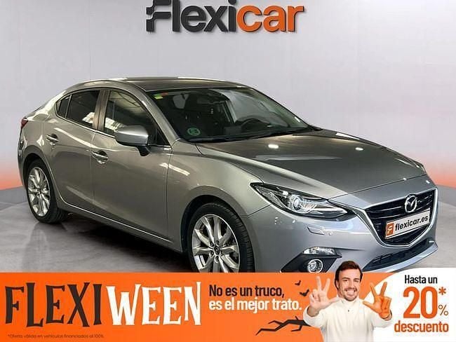 Gris Usado 2016 Mazda 3 Style Berlina | 14.290 € (Precio justo) - Imagen 1/4