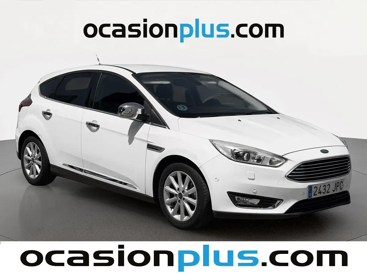 Usado Ford Focus Titanium 125 CV (91 kW) 2016 Blanco Utilitario