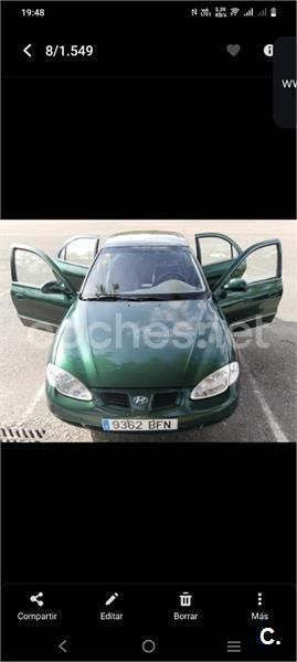Verde Usado 2001 Hyundai Lantra GLS Berlina | 1550 € - Imagen 1/4