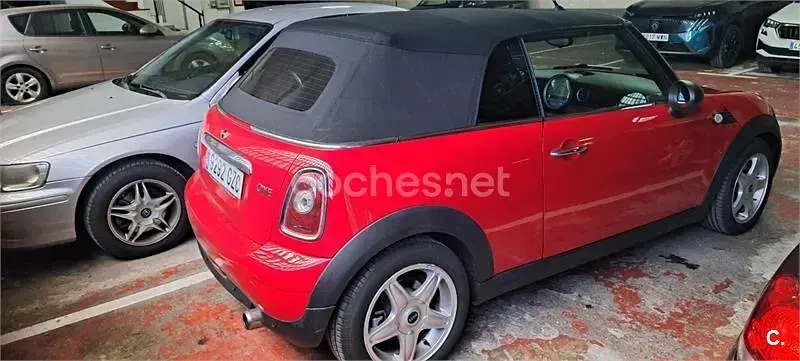 Usado Mini One Cabriolet 116 CV (85 kW) 2010 Rojo Descapotable