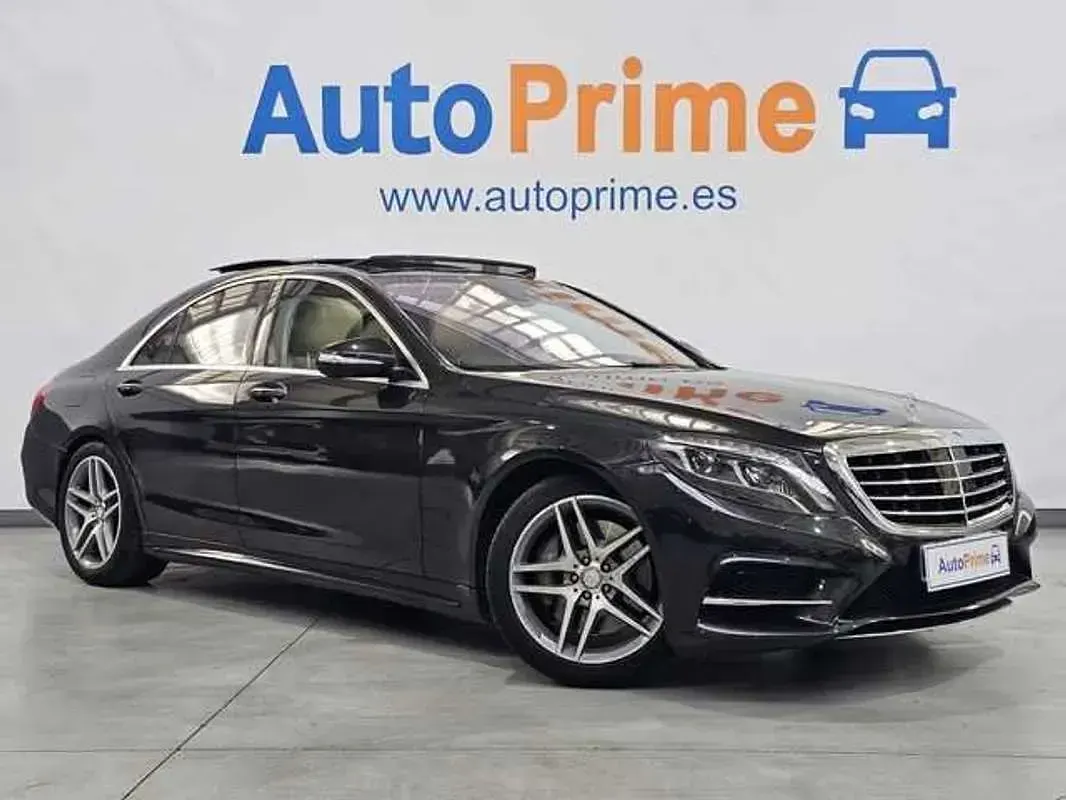 Usado Mercedes S350 258 CV (189 kW) 2017 Azul Berlina