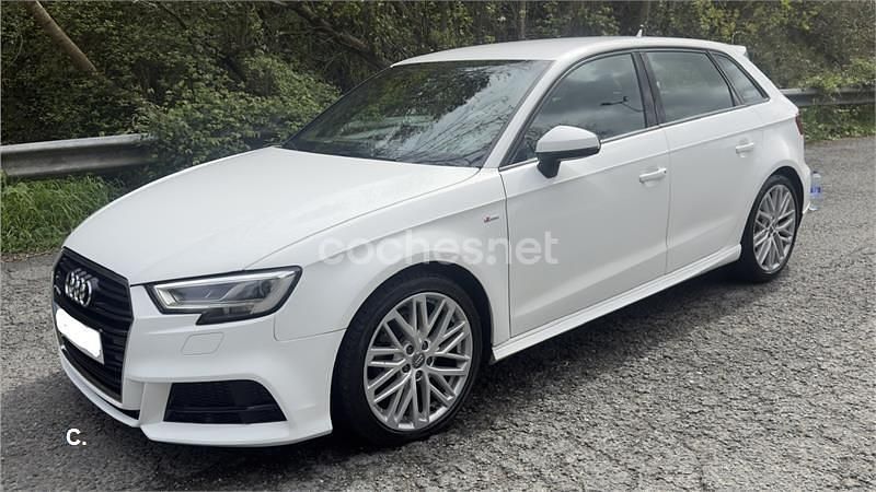 Usado Audi A3 S-Line 150 CV (110 kW) 2016 Blanco Berlina