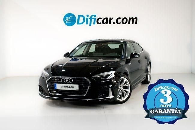 Usado Audi A5 Sportback 150 CV (110 kW) 2022 Negro Utilitario