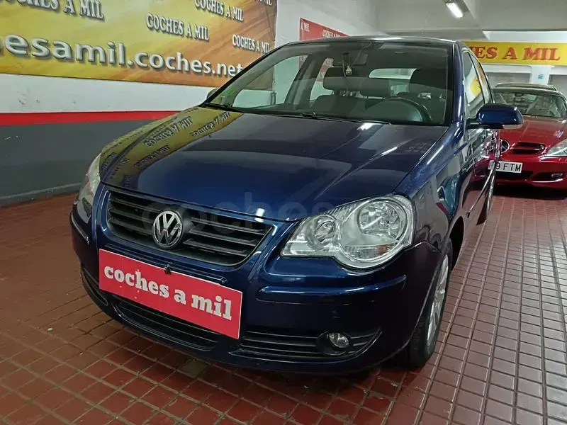 Usado VW Polo United 80 CV (58 kW) 2008 Azul Utilitario