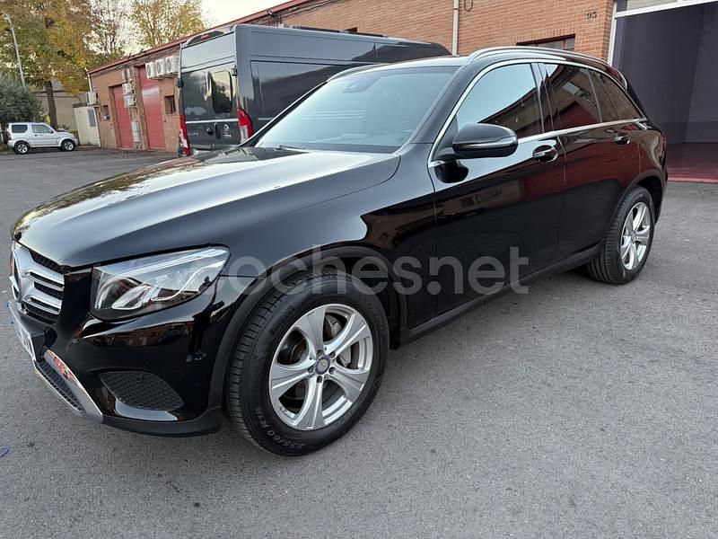 Usado Mercedes GLC220 170 CV (125 kW) 2016 Negro SUV