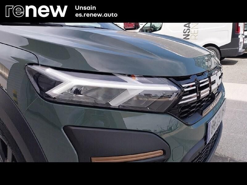 Nowe Dacia Sandero Extreme 100 KM (73 kW) 2026 Zielony Sedan/Limuzyna