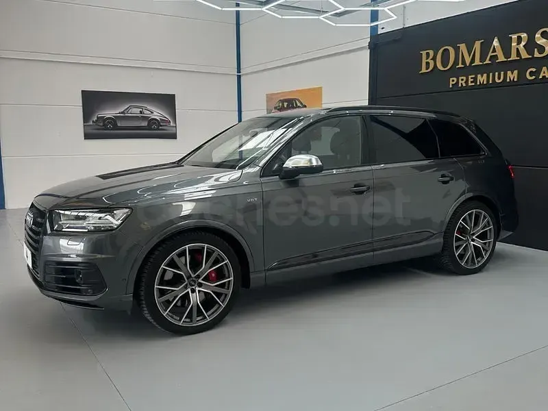 Usado Audi SQ7 435 CV (319 kW) 2018 Gris / plata SUV