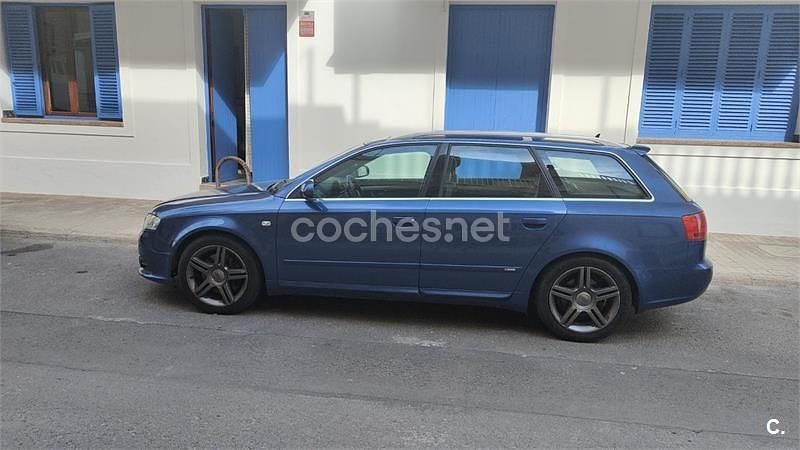 Azul Usado 2007 Audi A4 S-Line Familiar | 6000 € (Precio justo) - Imagen 1/3