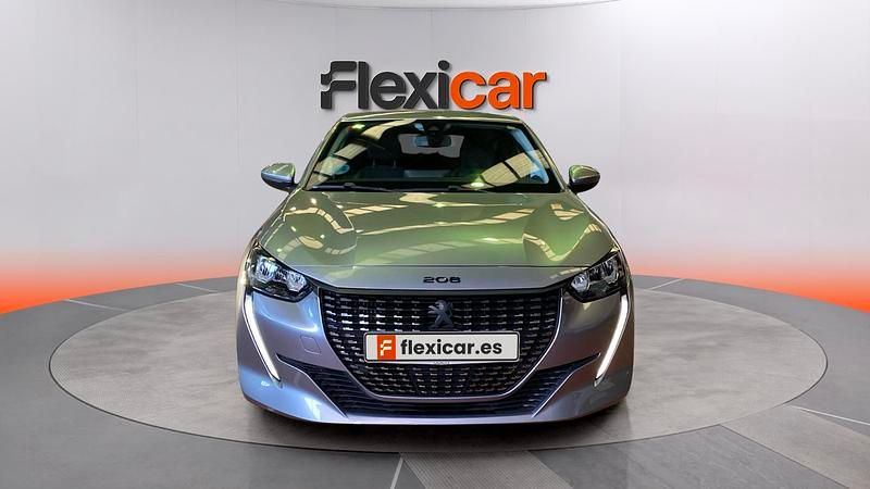 Usado Peugeot 208 Active 102 CV (75 kW) 2021 Gris Utilitario