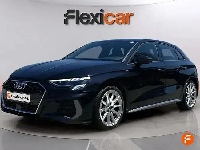 Käytetty Audi A3 S-Line 150 HP (110 kW) 2023 Musta Sedan