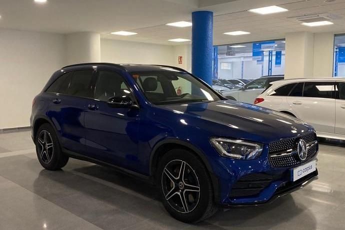 Brugt Mercedes GLC220 194 HK (142 kW) 2020 Blå SUV